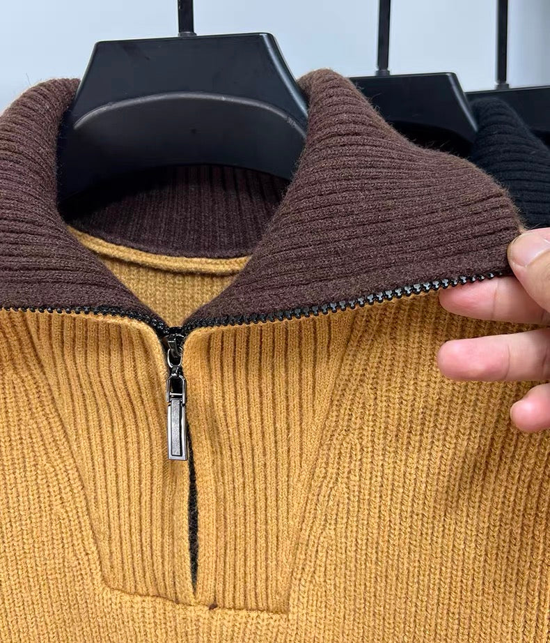 LALUNA® | GERIBBELDE ZIP-UP TRUI