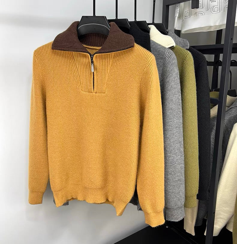 LALUNA® | GERIBBELDE ZIP-UP TRUI