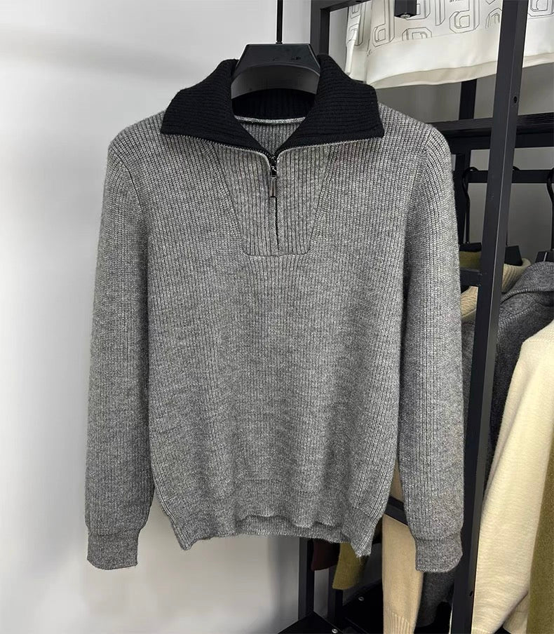 LALUNA® | GERIBBELDE ZIP-UP TRUI