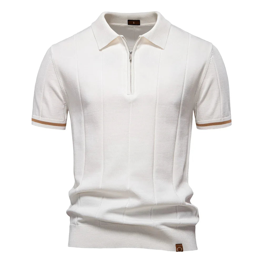 Laluna® | Zomerse Polo met Rits