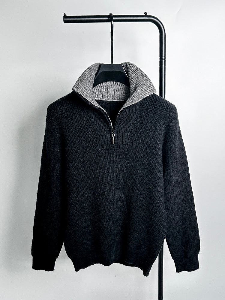 LALUNA® | GERIBBELDE ZIP-UP TRUI