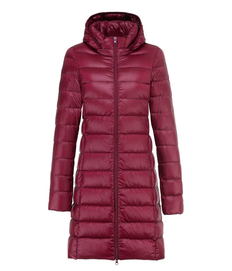 Laluna® | Modieuze Lange Winterjas