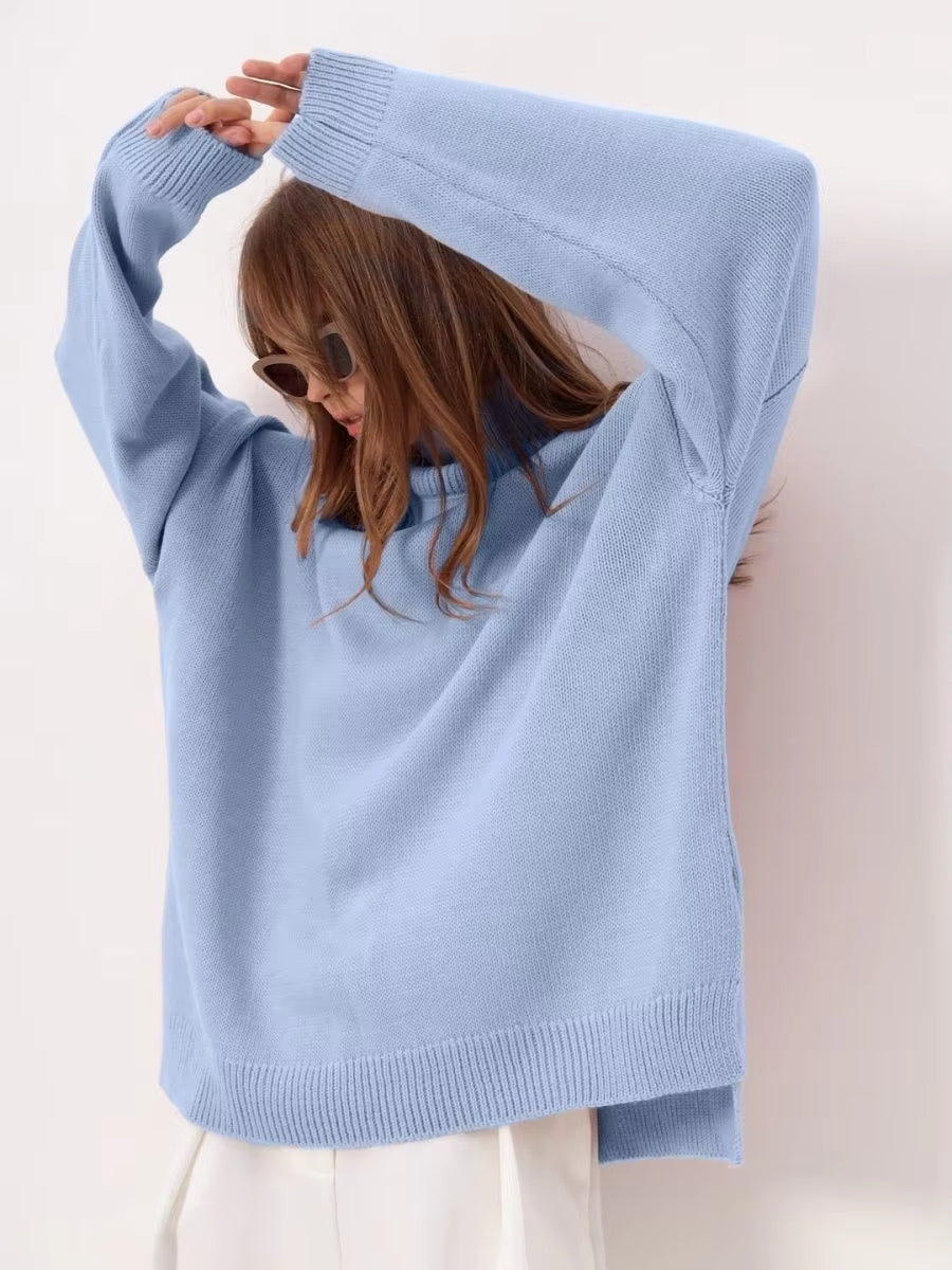 Laluna® | Oversized Trui met Split