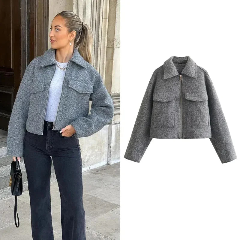 LALUNA® | CROPPED JACKET