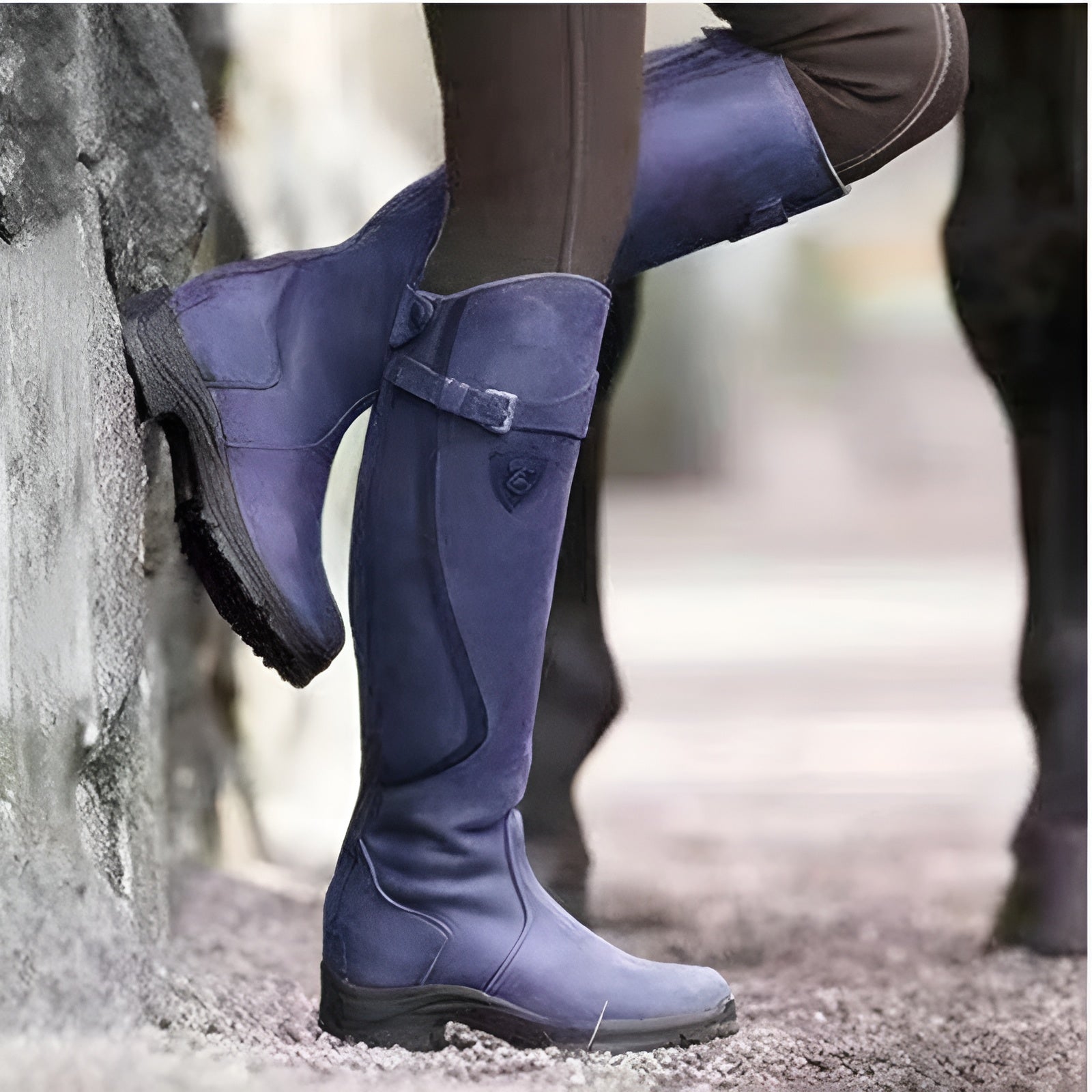 Laluna® | Elegante Hoge Leren Laarzen