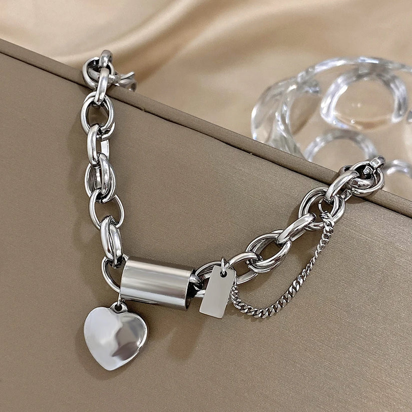 Gouden Hart Charm Armband