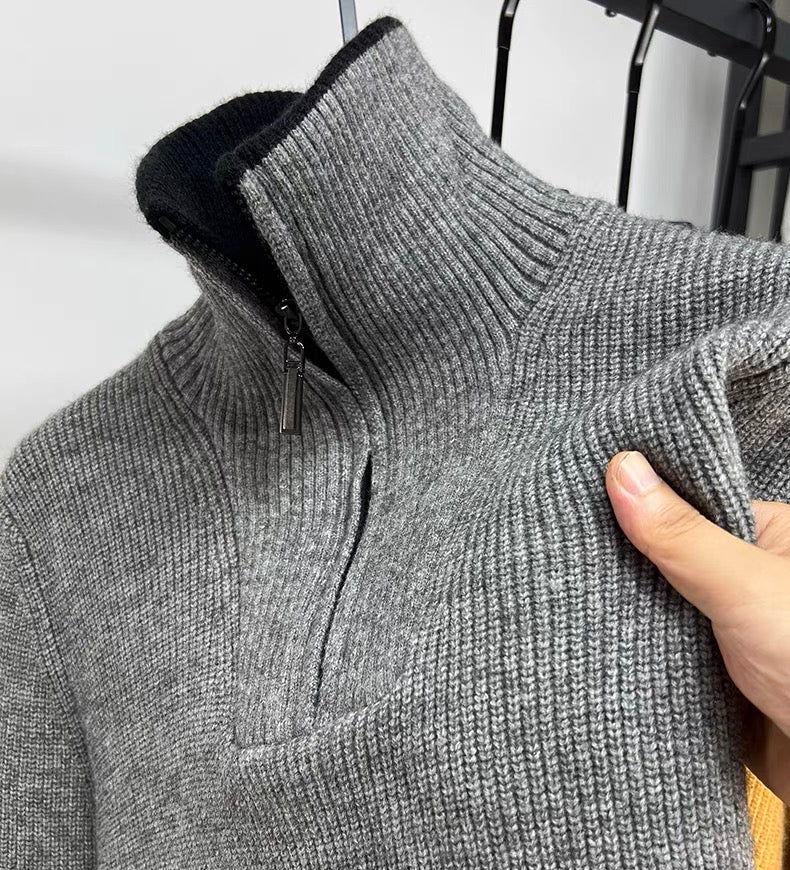 LALUNA® | GERIBBELDE ZIP-UP TRUI