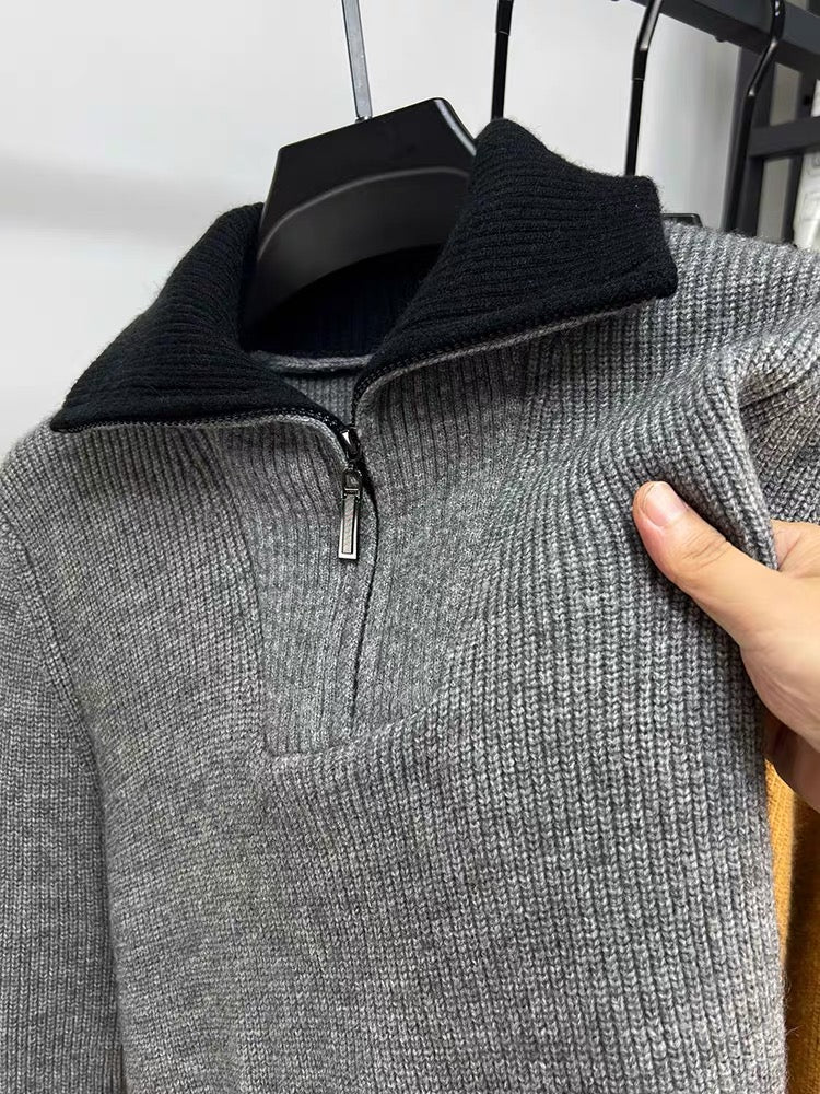 LALUNA® | GERIBBELDE ZIP-UP TRUI