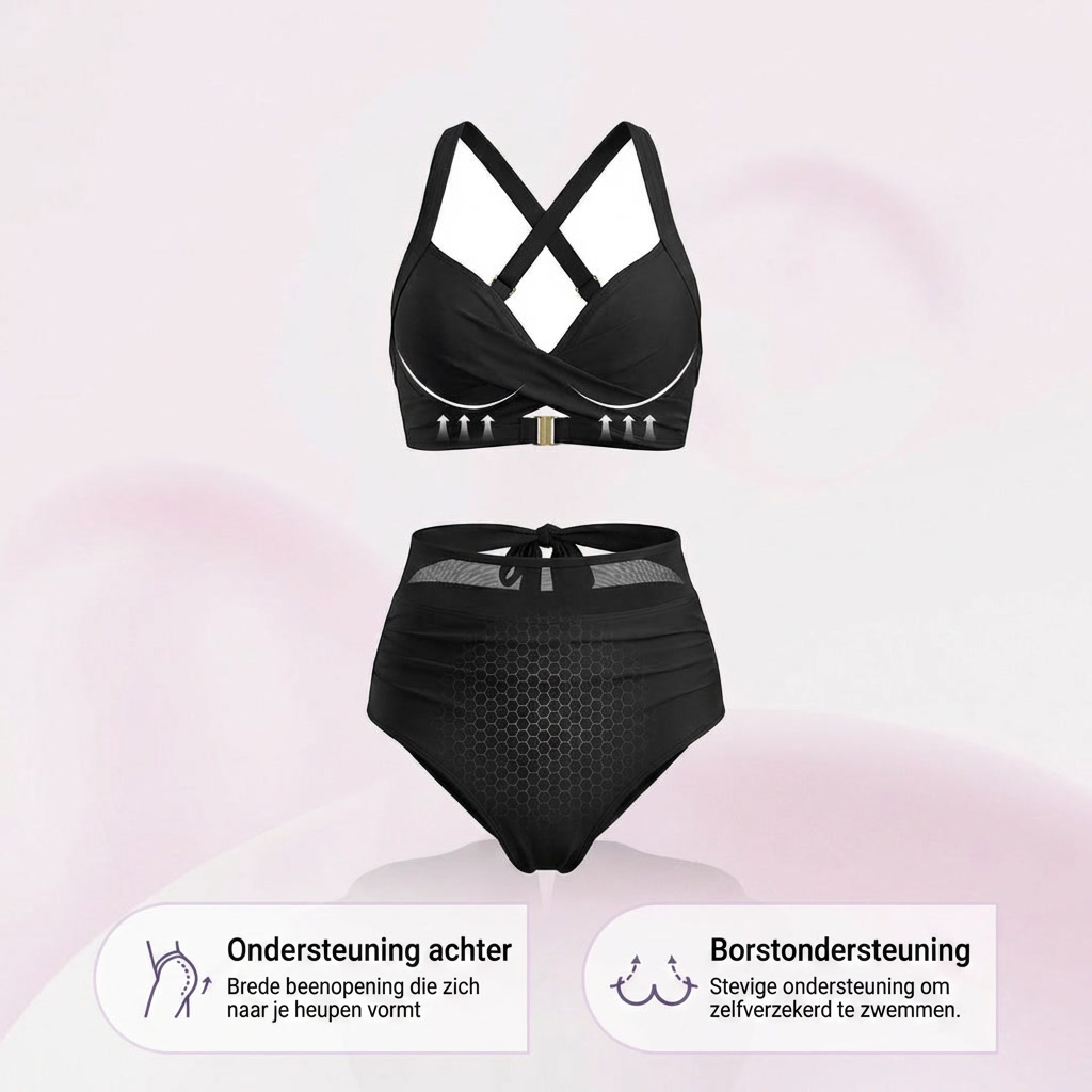Laluna® | 2-in-1 Hoog Getailleerde Tummy Control Bikini