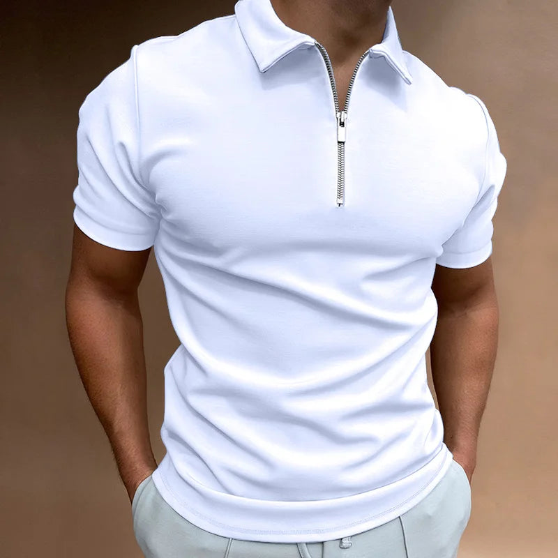 Laluna® | Klassieke Rits Polo Shirt 2+1 Gratis