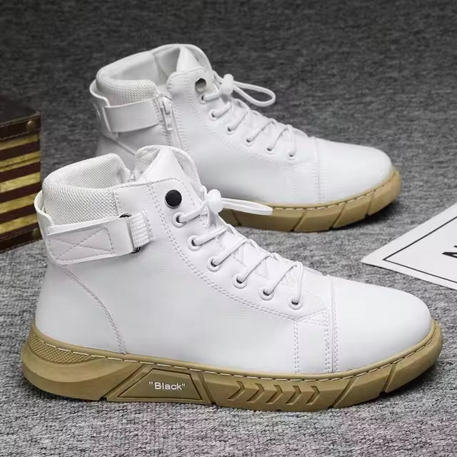 Blackridge | Zwarte Leren Herenschoenen