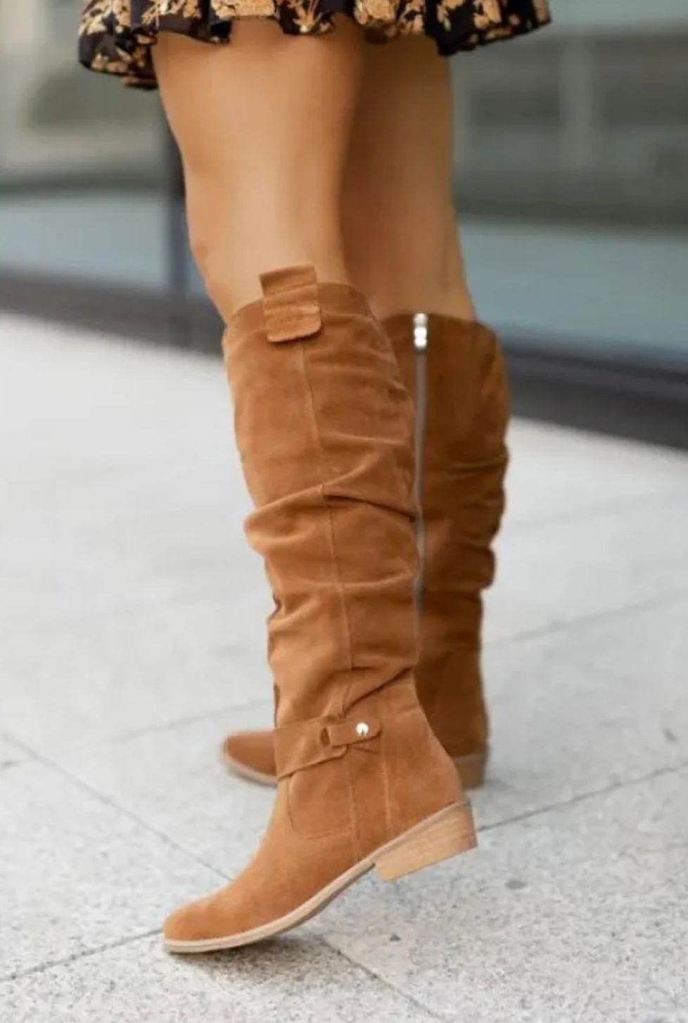 Laluna® | Knielaarzen Van Suede