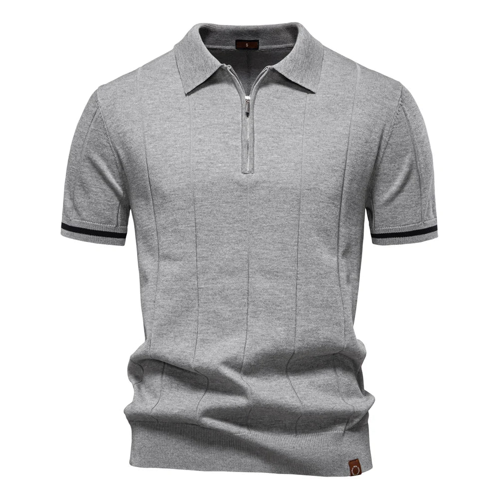 Laluna® | Zomerse Polo met Rits