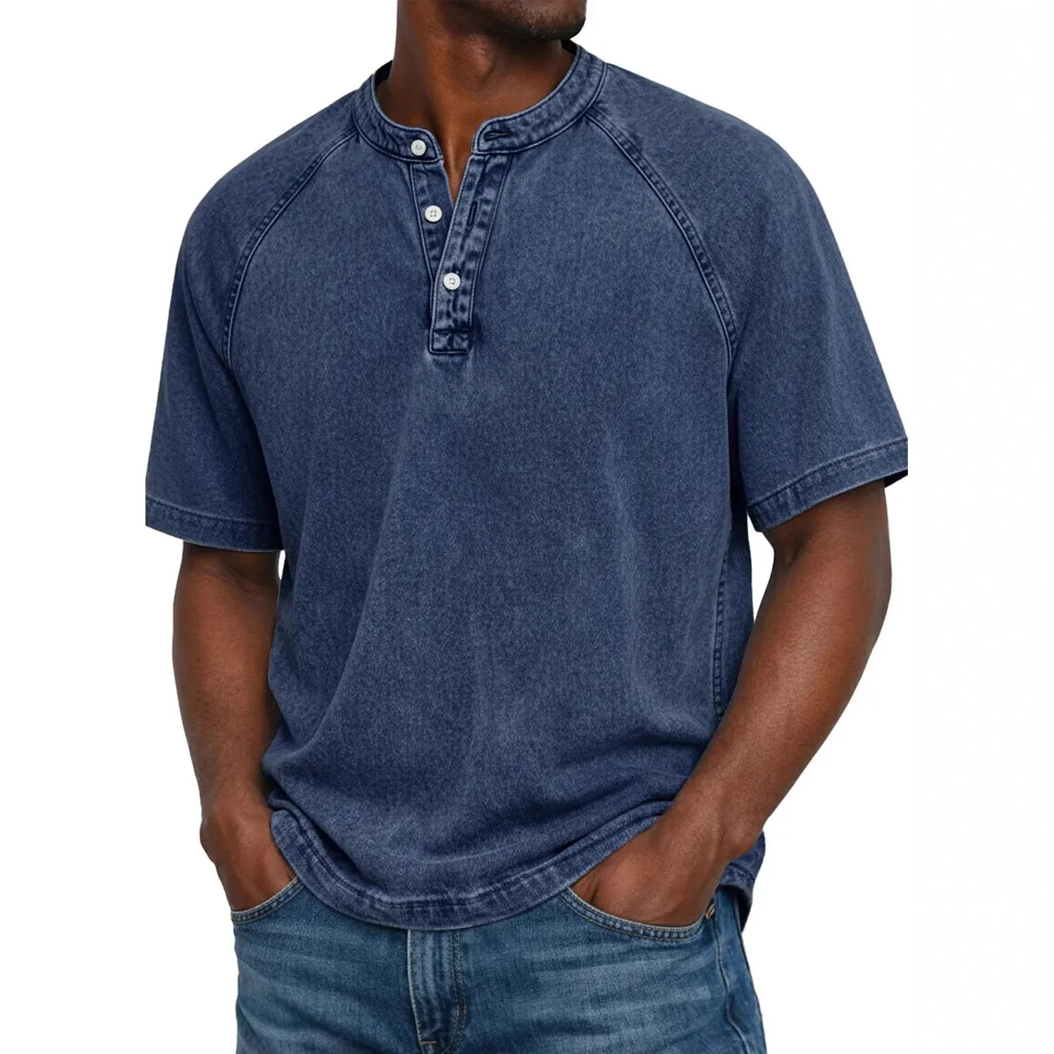 Laluna® | Vintage Shirt Met Knopen