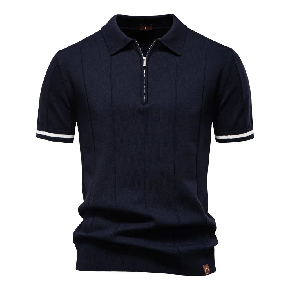 Laluna® | Zomerse Polo met Rits