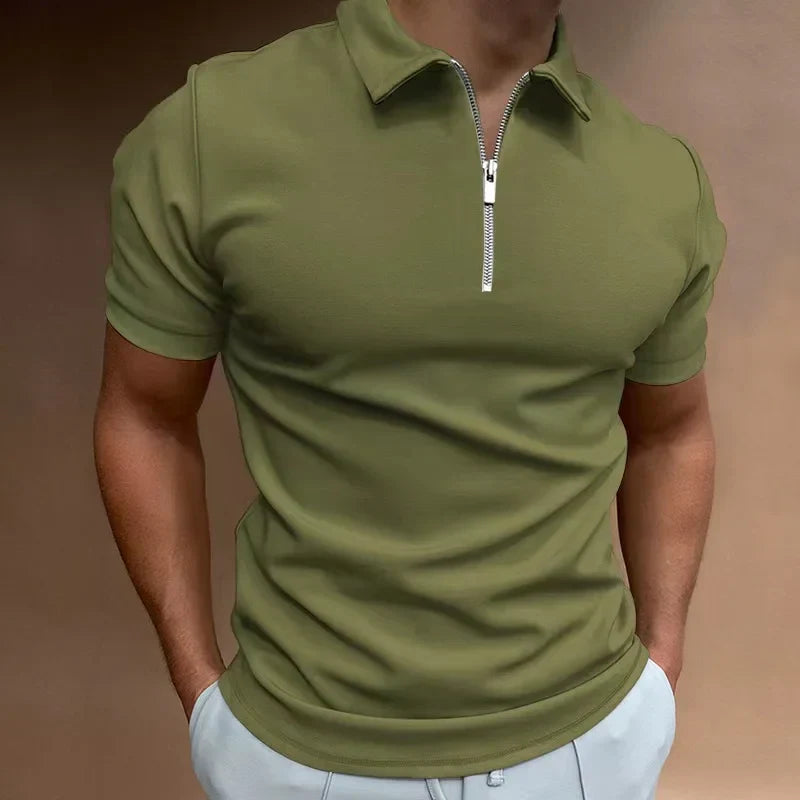 Laluna® | Klassieke Rits Polo Shirt 2+1 Gratis
