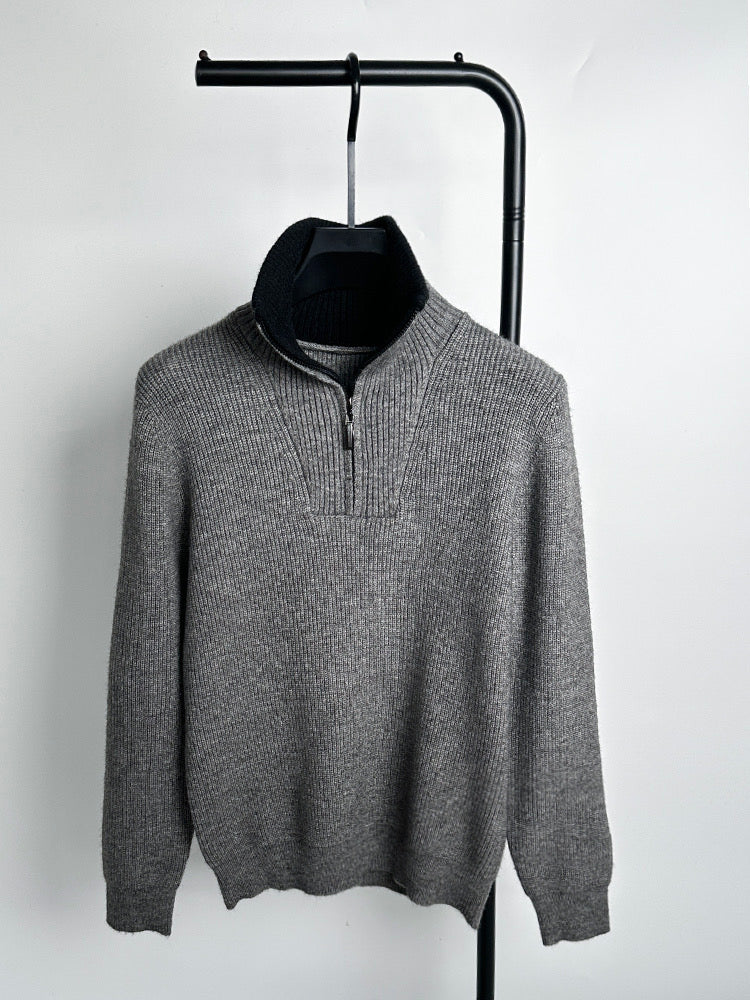 LALUNA® | GERIBBELDE ZIP-UP TRUI