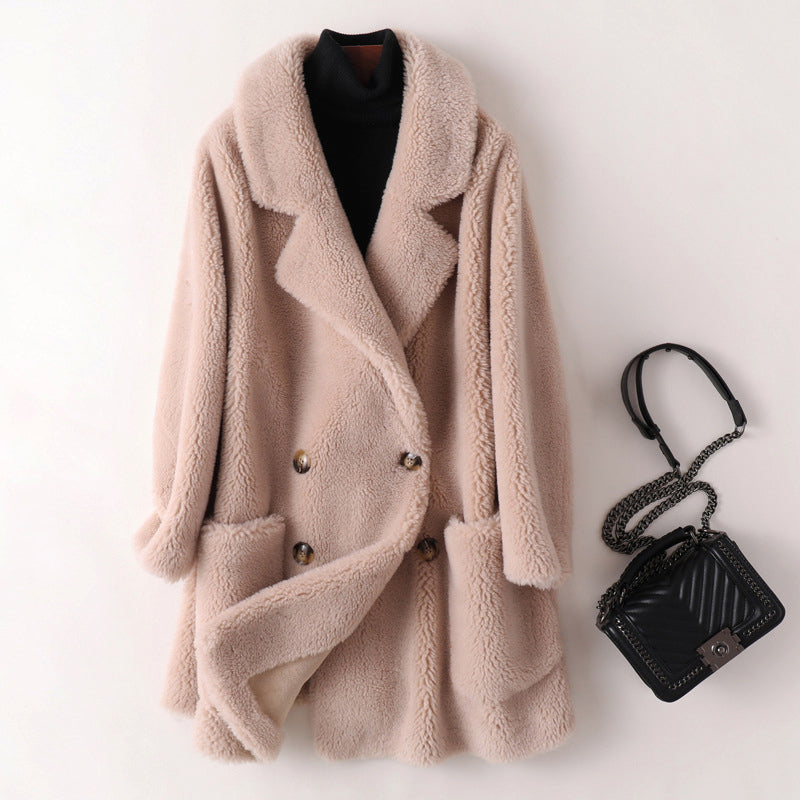 LALUNA® | ISERNIA SHEARLING COAT