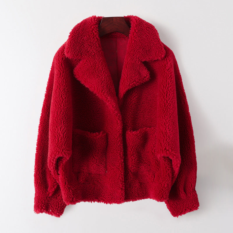 LALUNA® | LUXE SHEARLING COAT