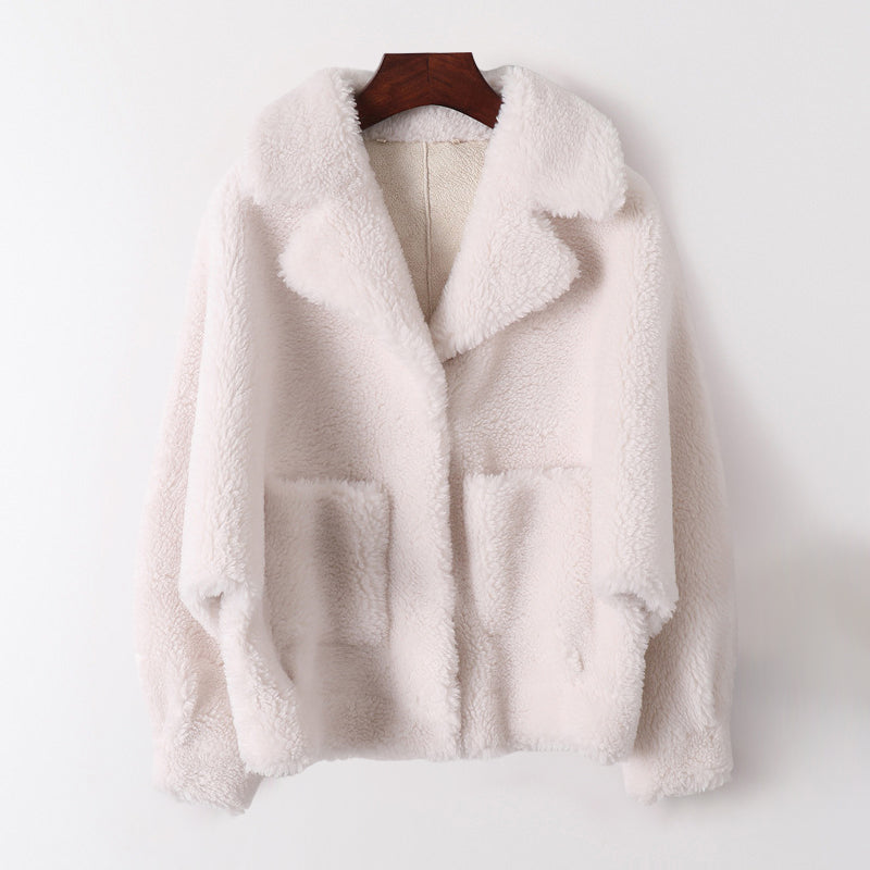 LALUNA® | LUXE SHEARLING COAT