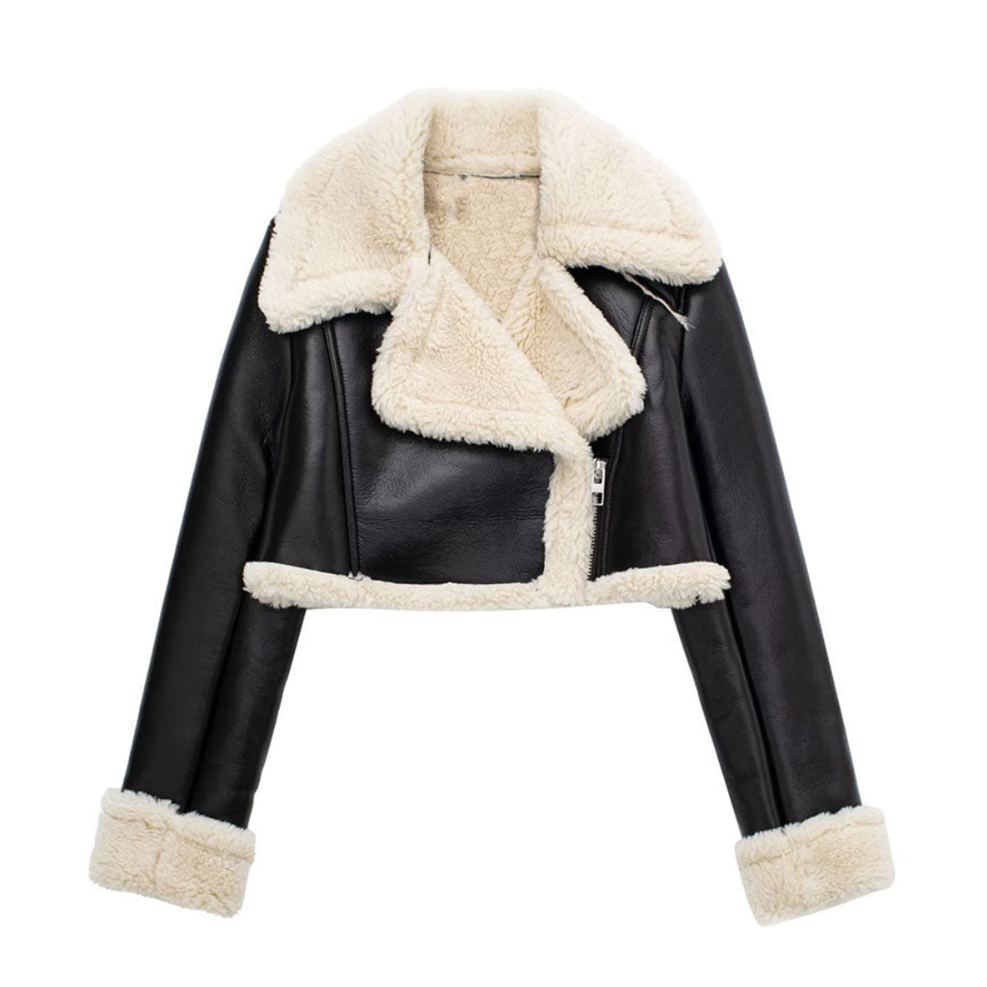 Laluna® | Elegante Leren Jas