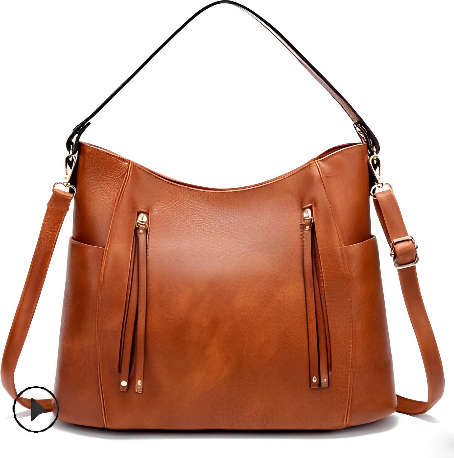 Laluna® | Stijlvolle Vintage Leren Tas