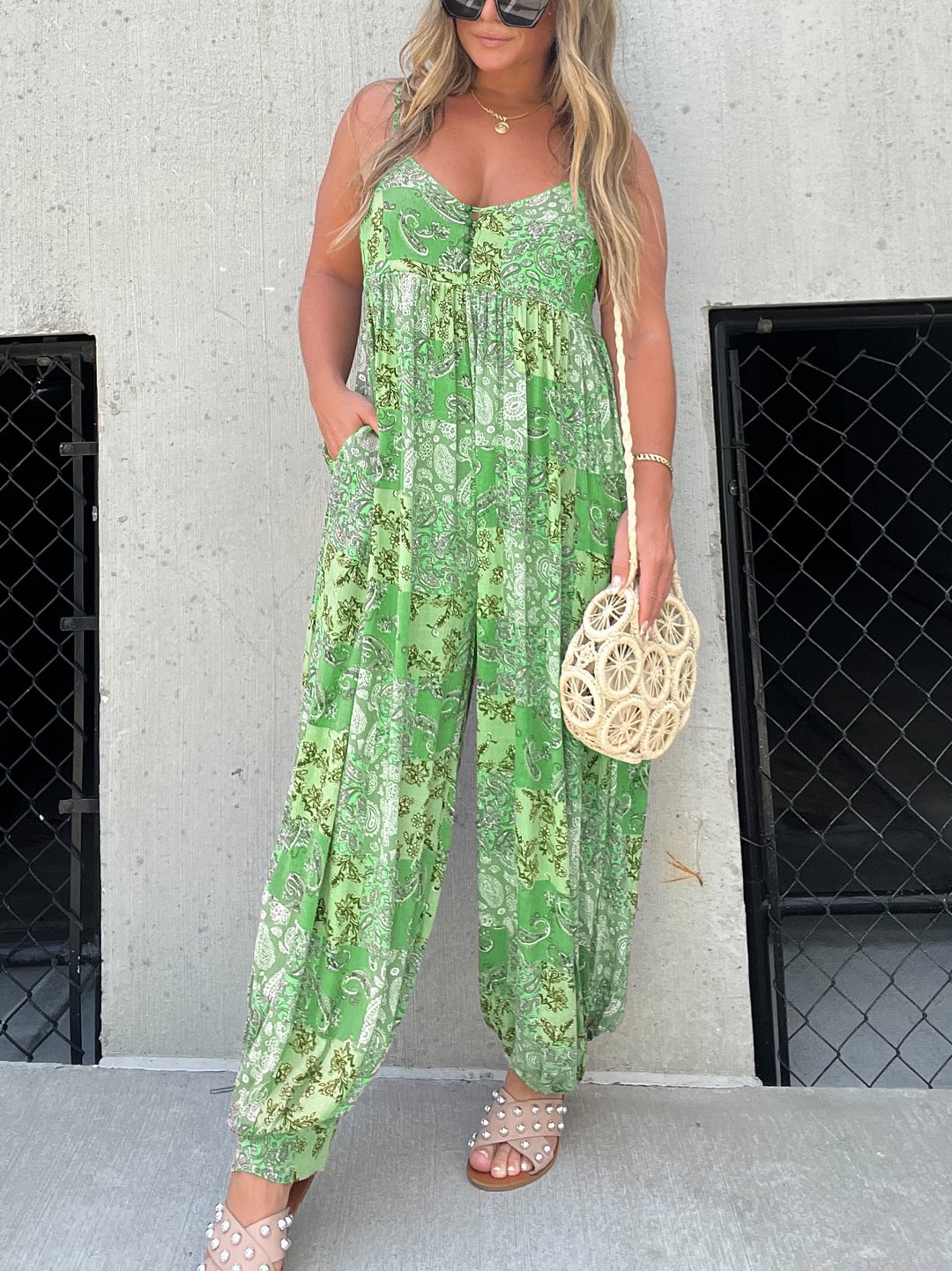 Laluna® | Wijde Bohemian Jumpsuit