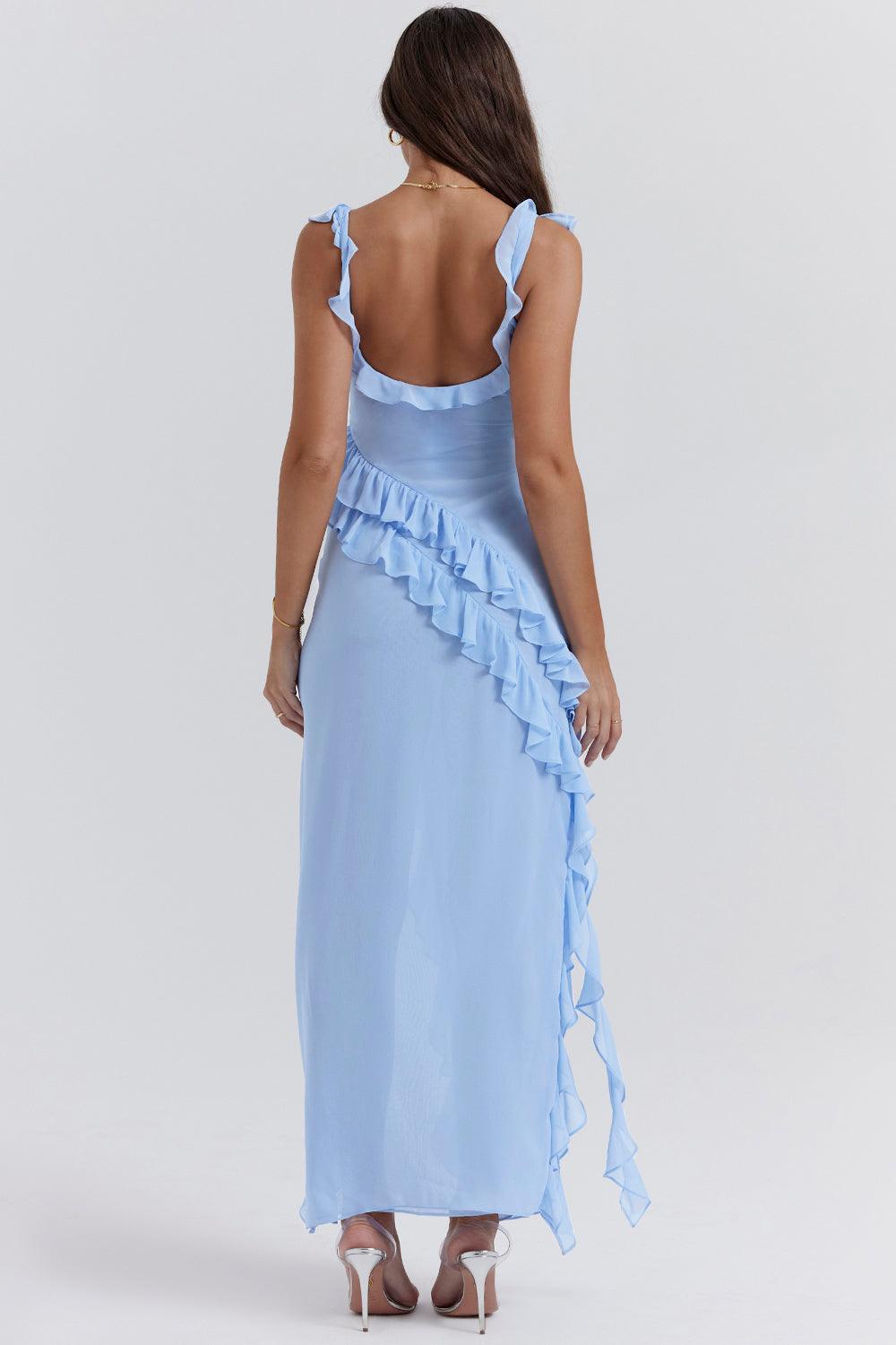Laluna® | Maxi jurk Met Ruches