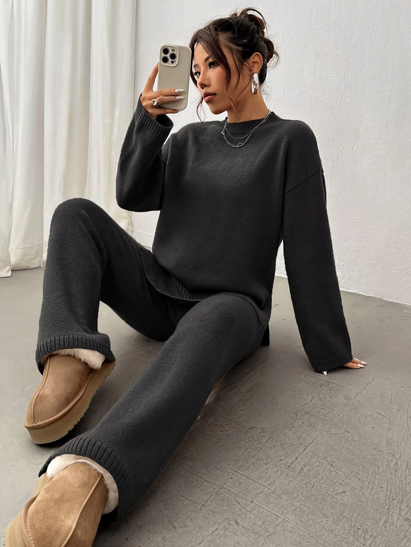 Laluna® | Ribbels Knitted Set