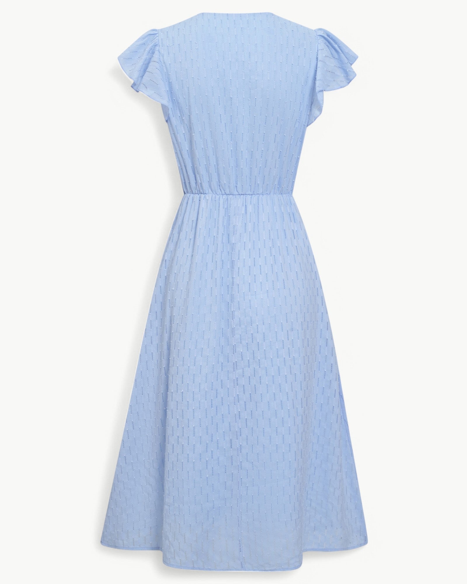 Lara | V-hals midi-jurk