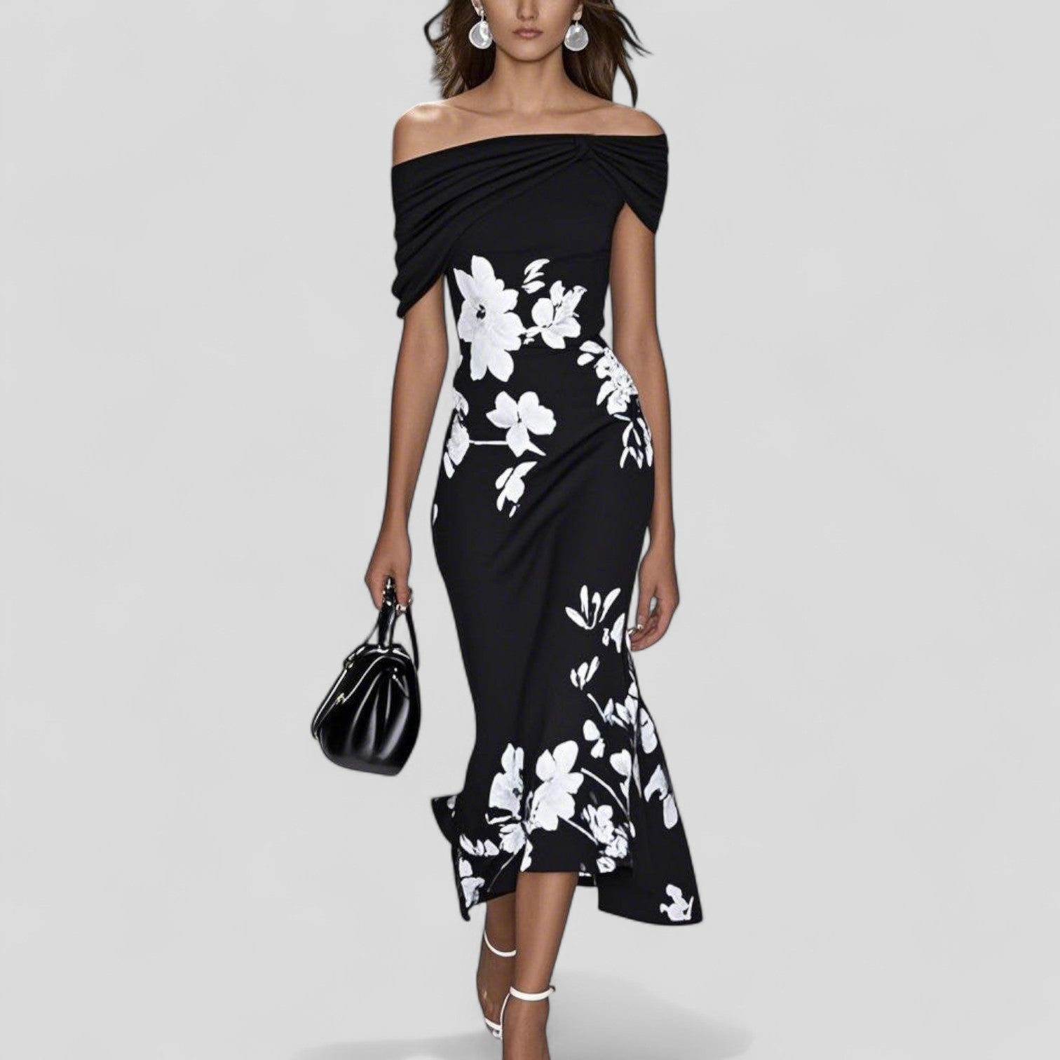 Laluna® | Elegante Midi Jurk
