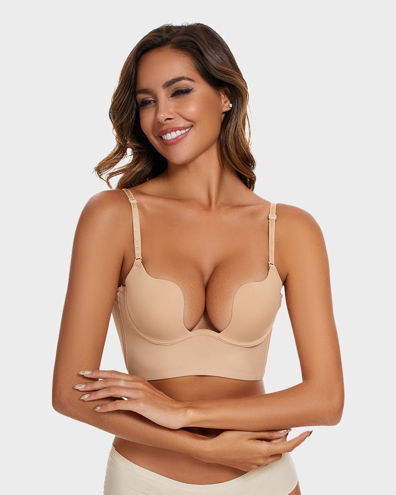 LALUNA® | LOW CUT U-SHAPED BACKLESS BH