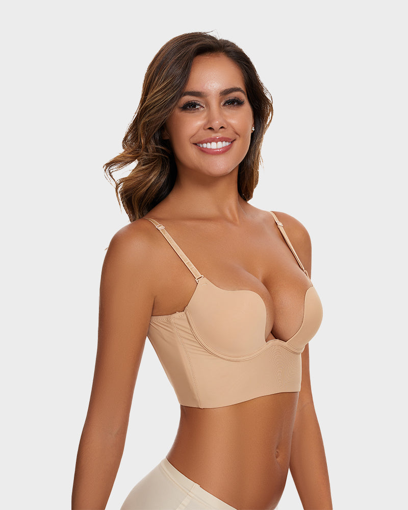 LALUNA® | LOW CUT U-SHAPED BACKLESS BH