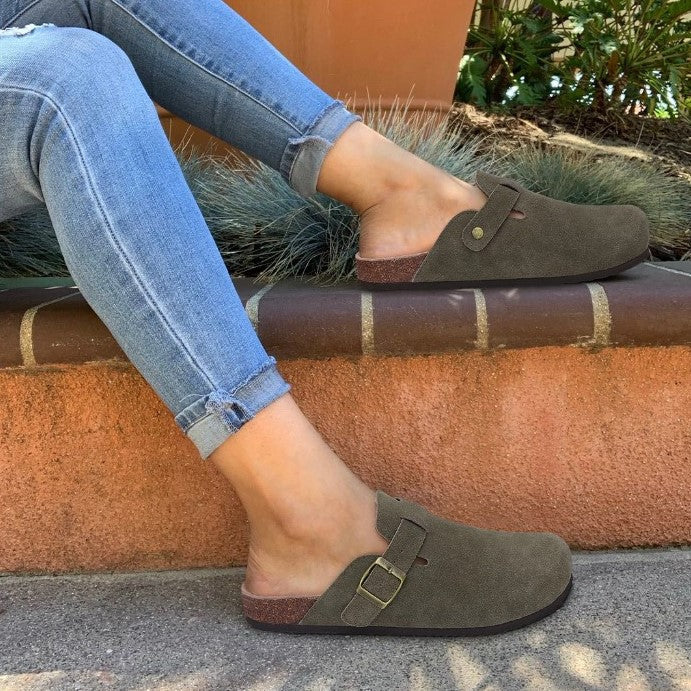 Premium Unisex Leren Boston-Sandalen: Stijl En Kwaliteit In Één