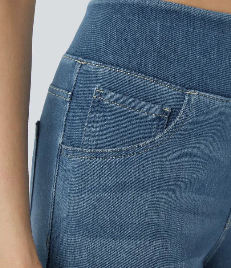 Laluna® | Comfortabele jeans met hoge taille