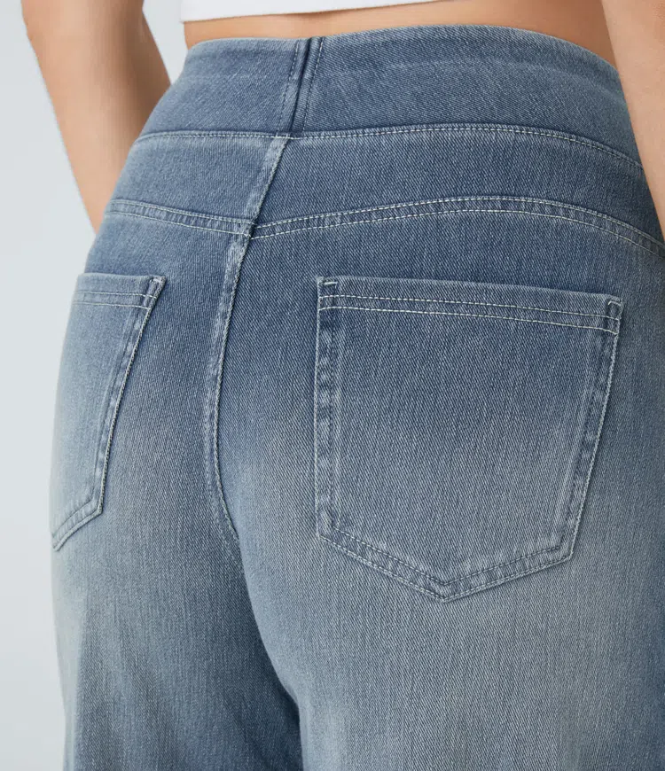 Laluna® | Comfortabele jeans met hoge taille