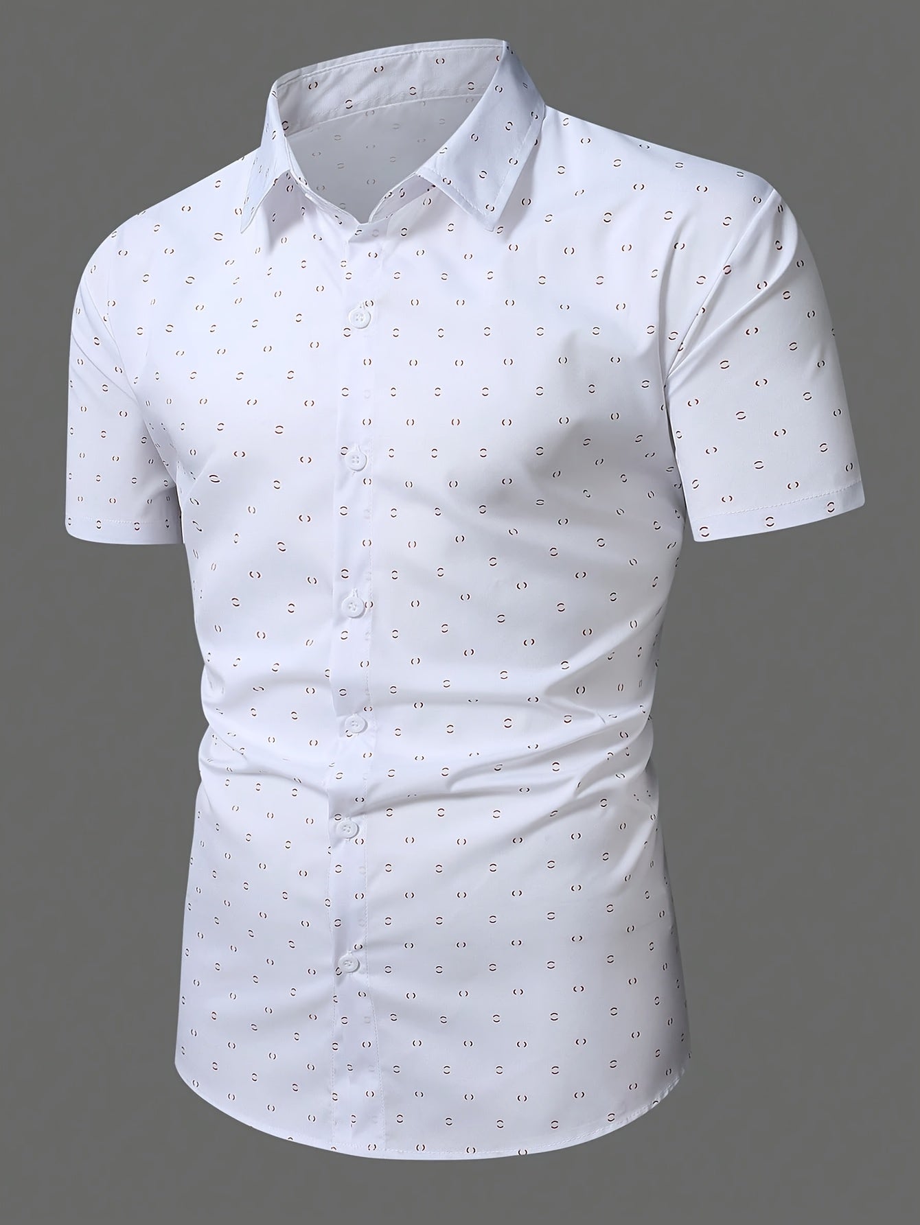 Giulio | Zomeroverhemd met patroon