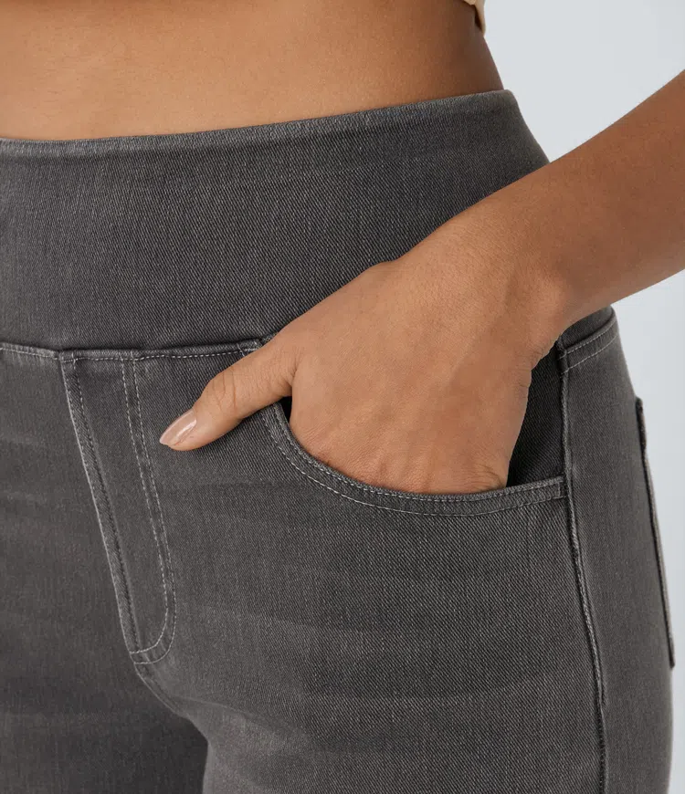 Laluna® | Comfortabele jeans met hoge taille