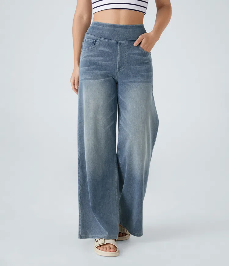 Laluna® | Comfortabele jeans met hoge taille