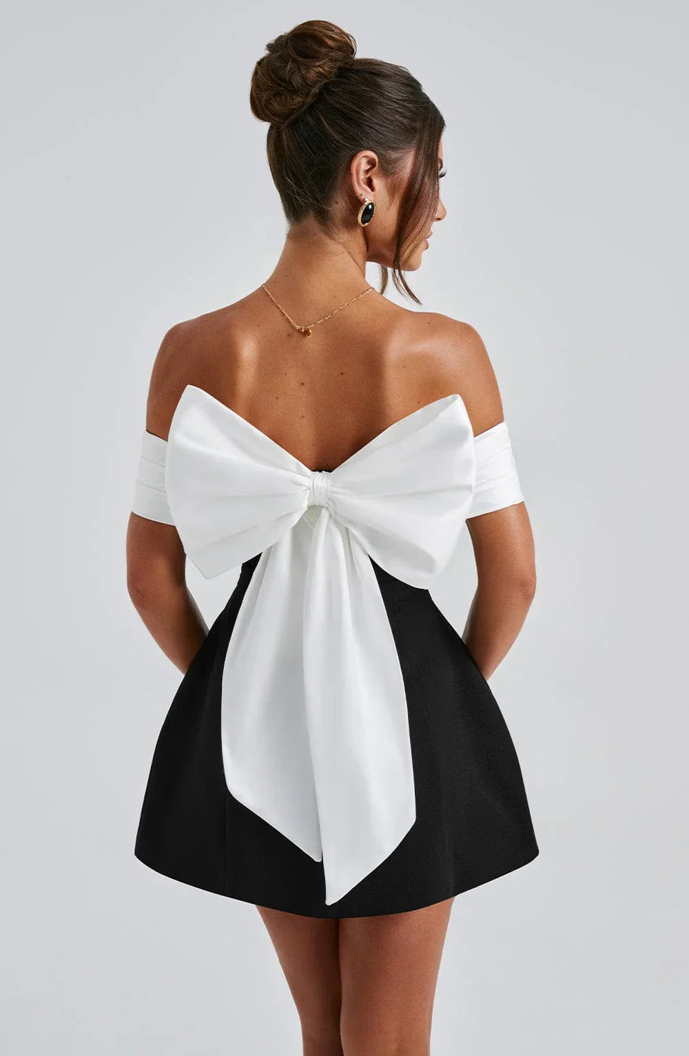 Laluna® | Mini Dress - Black/White