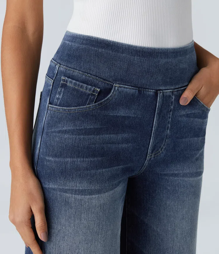 Laluna® | Comfortabele jeans met hoge taille