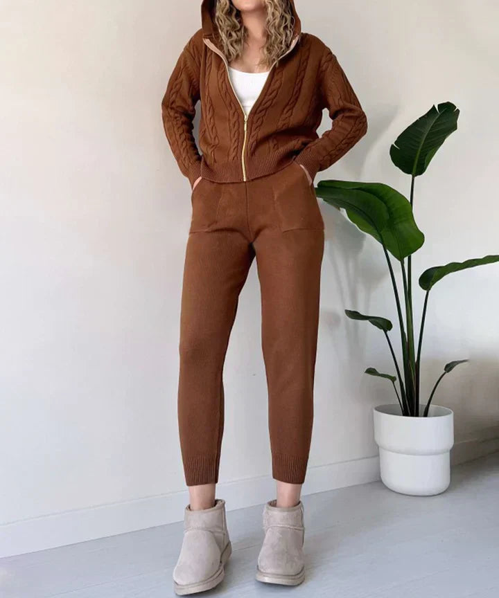 LALUNA® |TWEEDELIGE LUXE KNIT SET