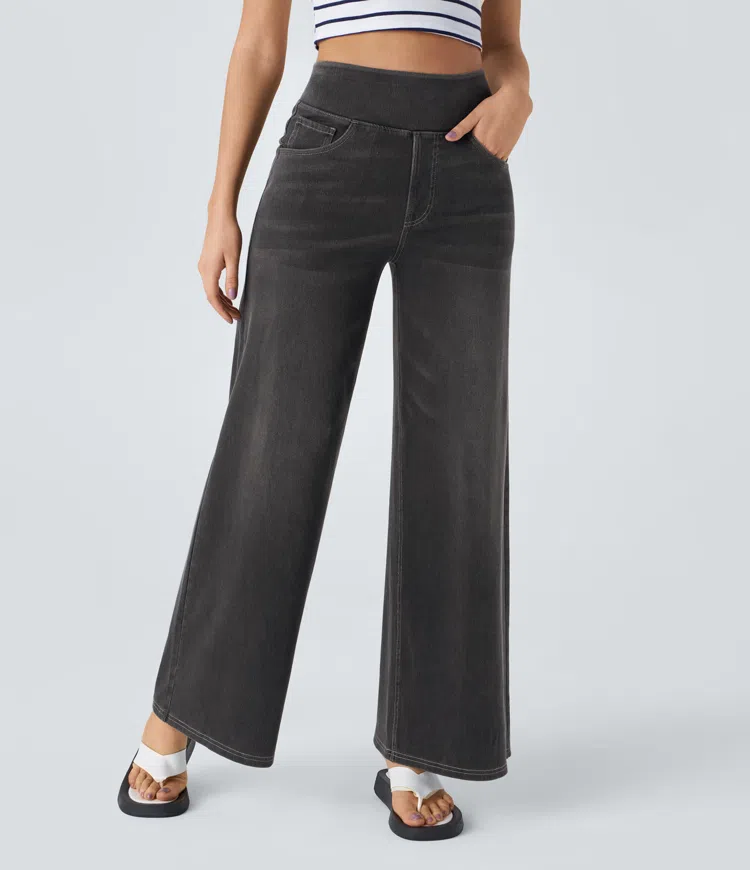 Laluna® | Comfortabele jeans met hoge taille