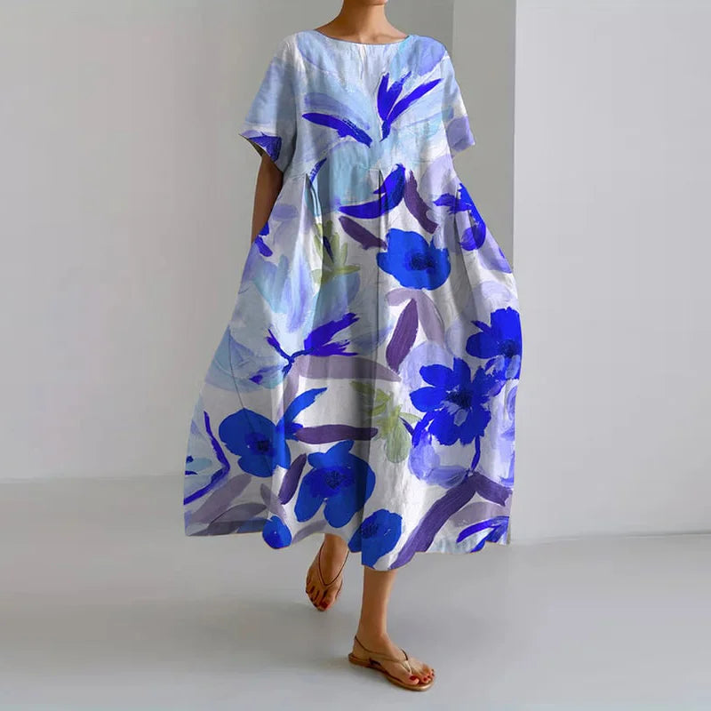 Laluna® | Bloemige Zomerjurk 1+1 Gratis