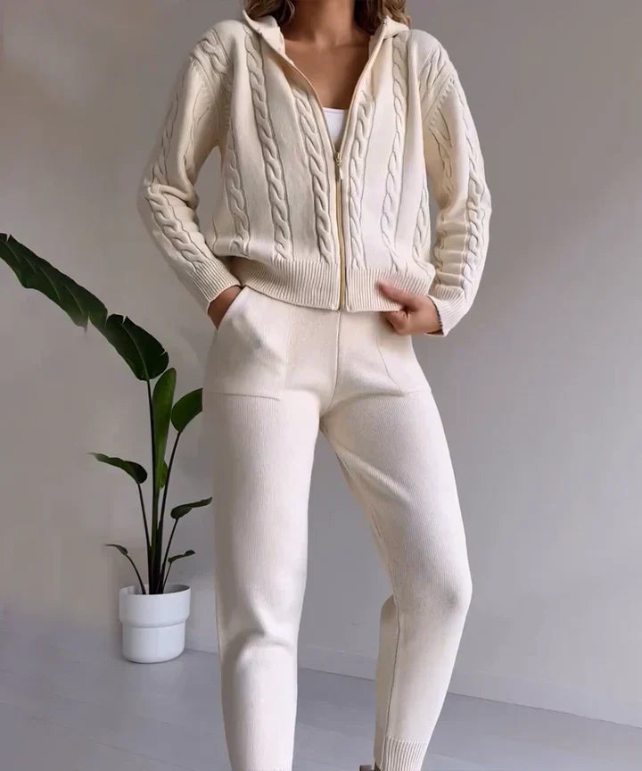 LALUNA® |TWEEDELIGE LUXE KNIT SET