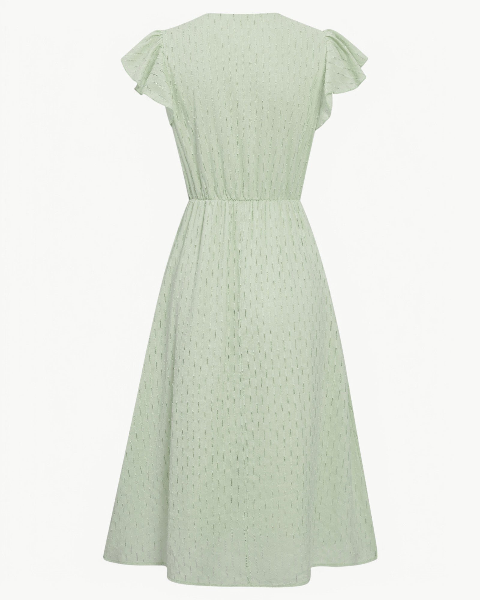 Lara | V-hals midi-jurk