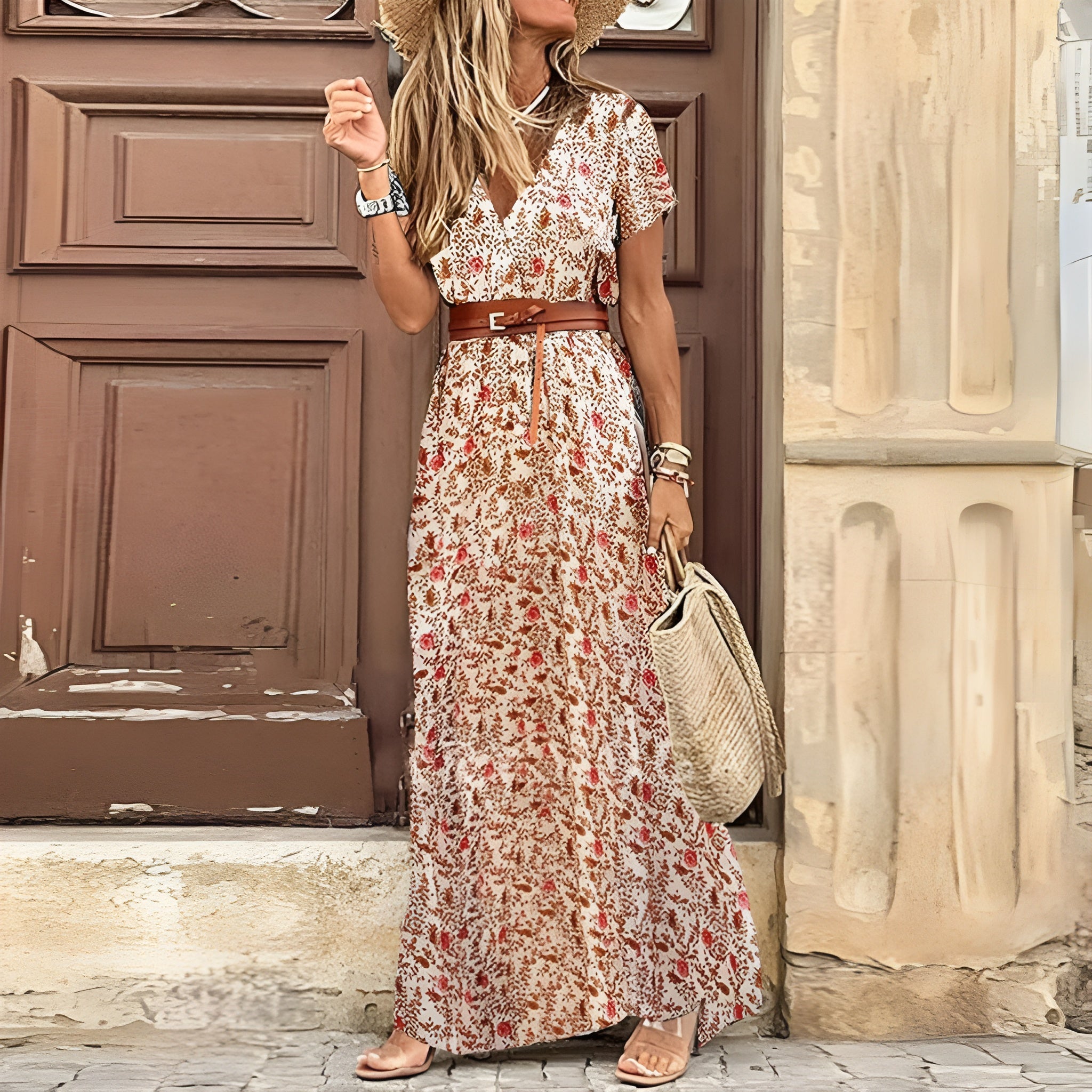 Laluna® | Elegante Bohemian Maxi-Jurk