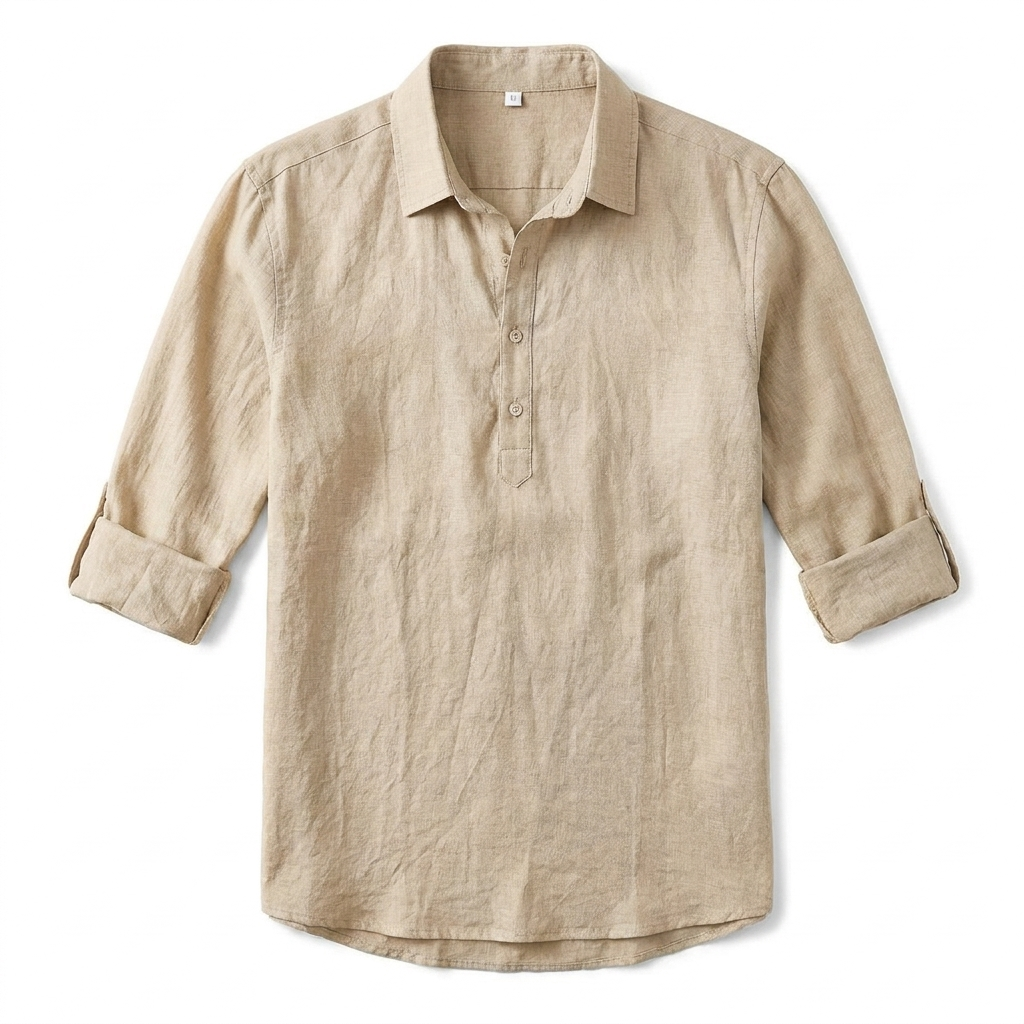 Laluna® | Klassieke Linnen Polo 1+1 Gratis