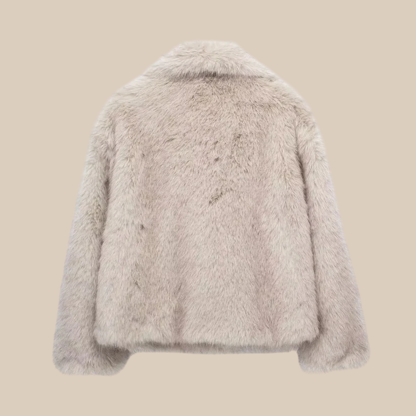 LALUNA® | FAUX FUR COAT