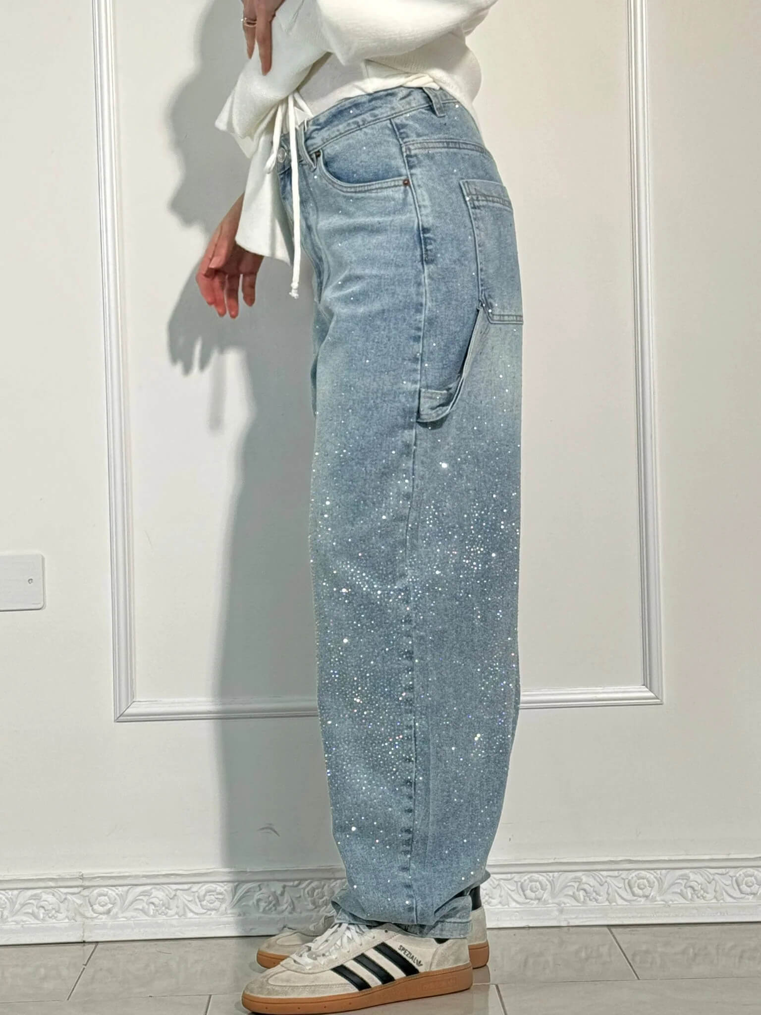 Laluna® | Elegante Oversized Jeans